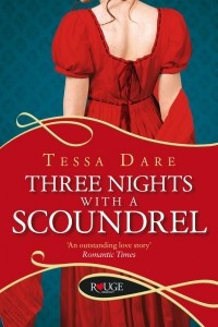 Книга Three Nights With a Scoundrel: A Rouge Regency Romance