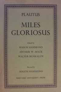 Книга Miles Gloriosus
