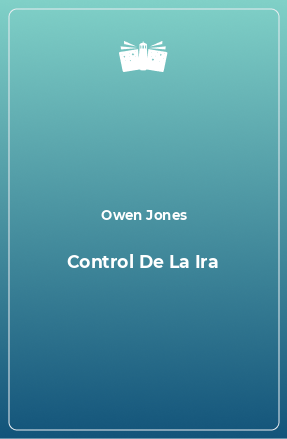 Книга Control De La Ira