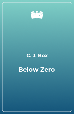Книга Below Zero