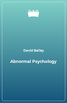 Книга Abnormal Psychology