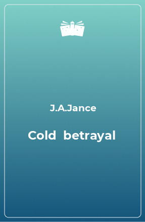 Книга Cold  betrayal