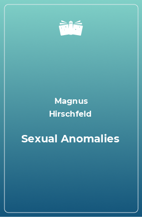 Книга Sexual Anomalies