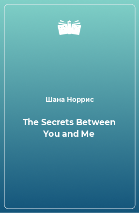 Книга The Secrets Between You and Me