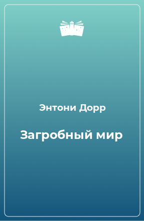 Книга Загробный мир