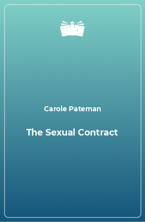 Книга The Sexual Contract