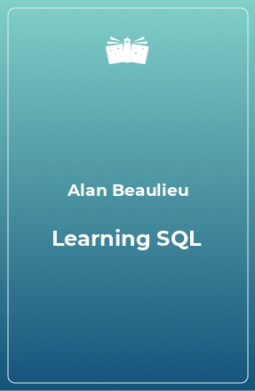 Книга Learning SQL