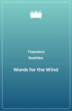 Книга Words for the Wind