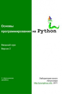 Книга Основы программирования на Python. Вводный курс.