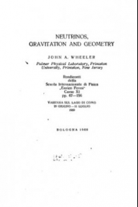 Книга Гравитация, нейтрино и Вселенная