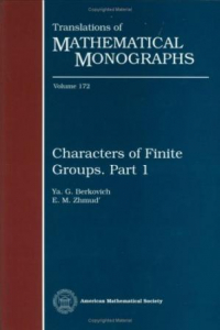 Книга Characters of Finite Groups. Part 1