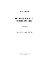 Книга Открытое общество и его враги. Том 1: Чары Платона