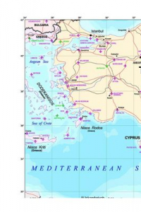Книга Карта транспортной системы Ближнего Востока и Персидского залива