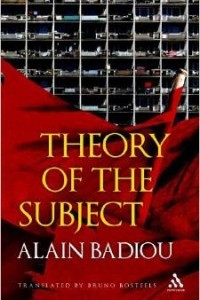 Книга Theory of the Subject