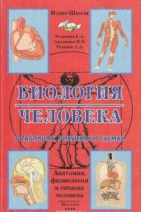 Книга Биология человека. В таблицах, рисунках и схемах. Анатомия, физиология и гигиена человека
