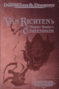 Книга Van Richten's Monster Hunter's Compendium Volume Three