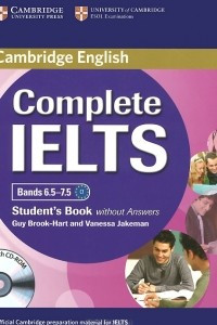 Книга Complete IELTS: Bands 6.5-7.5: Student's Book without Answers
