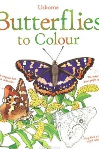 Книга Butterflies to Colour
