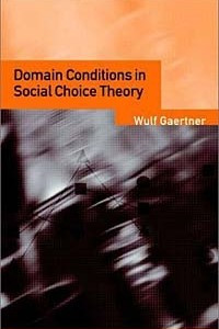 Книга Domain Conditions in Social Choice Theory