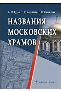 Книга Названия московских храмов