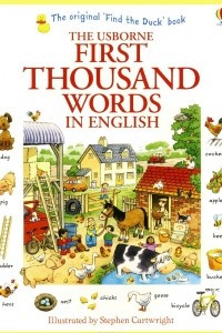 Книга The Usborne First Thousand Words in English