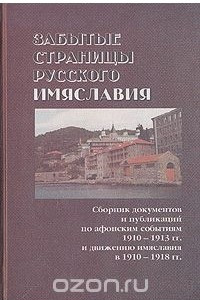 Книга Забытые страницы русского имяславия