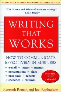 Книга Writing That Works: How to Communicate Effectively In Business