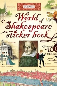 Книга World of Shakespeare sticker book