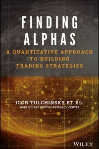 Книга Finding Alphas: A Quantitative Approach to Building Trading Strategies