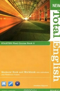 Книга New Total English: Starter: Flexi Course Book 2: Students' Book and Workbook with ActiveBook plus Vocabulary Trainer (+ DVD-ROM)