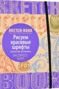 Книга Sketchbook. Рисуем красивые шрифты. Искусство леттеринга. Экспресс-курс