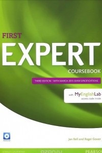Книга First Expert: Coursebook with MyEnglishLab