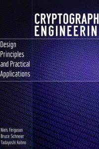 Книга Cryptography Engineering. Design Principles and Practical Applications