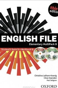 Книга English File: Elementary: Student's Book (+ DVD-ROM)