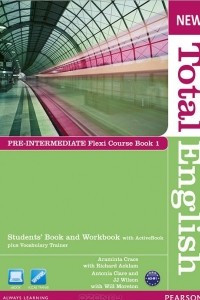Книга New Total English: A2-B1:Pre-Intermediate Flexi Course Book 1 (+ DVD-ROM)