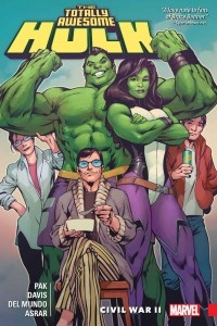 Книга The Totally Awesome Hulk Vol. 2: Civil War II