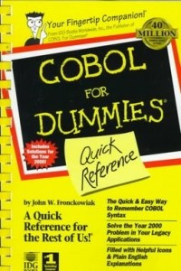 COBOL For Dummies Quick Reference
