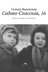 Книга Садово-Спасская, 16. Повесть из памяти с Интернетом