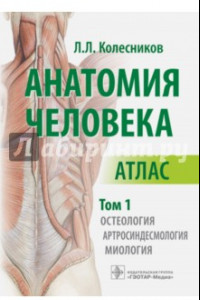 Книга Анатомия человека. Атлас в 3-х томах. Том 1. Остеология, артросиндесмология, миология