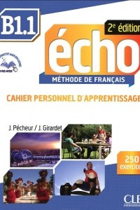 Книга Echo B1.1: Methode de Francais