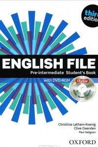 Книга English File: Pre-intermediate: Student's Book (+ DVD-ROM)