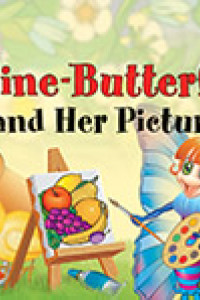 Книга Бабочка Алина и ее картина. Aline-Butterfly and Her Picture. (на англ яз) 1 уровень