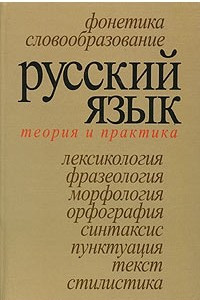 Книга Русский язык. Теория и практика