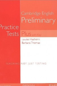 Книга Cambridge English: Preliminary: Practice Tests: Plus with Key