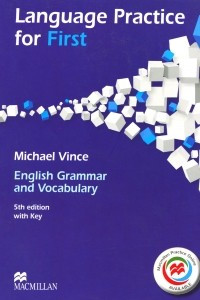 Книга Language Practice for First: English Grammar and Vocabulary with Key