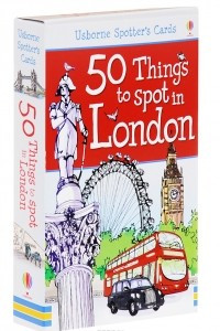 Книга 50 Things to Spot in London (набор из 52 карточек)