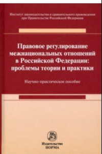 Книга Правовое регулирование межнациональных отношений в Российской Федерации. Проблемы теории и практики