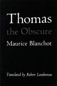 Книга Thomas the Obscure
