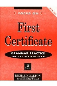 Книга First Certificate Grammar Practice for the Revised Exam with Key