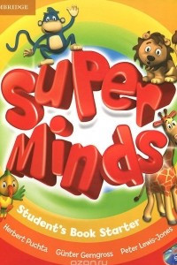 Книга Super Minds: Students Book Starter (+ DVD-ROM)